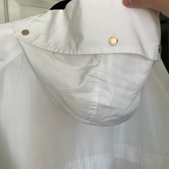 Calvin Klein Windbreaker Raincoat Trench Coat Style - Picture 6 of 17